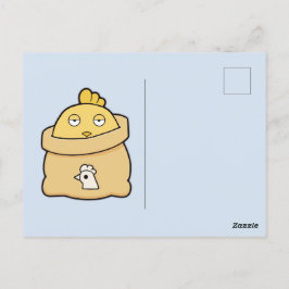 鈍いシック、フルバッグ ポストカード