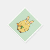 鈍いヒリヒリした耳 スタンダードカクテルナプキン (角)