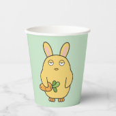 鈍いヒリヒリした耳 紙コップ (正面)