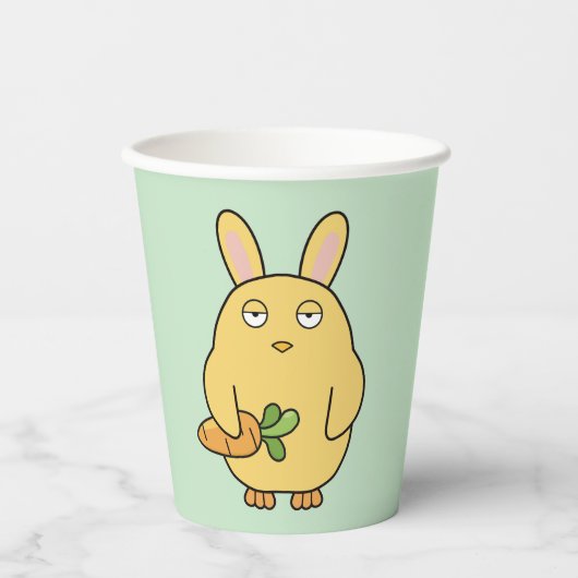 鈍いヒリヒリした耳 紙コップ (正面)