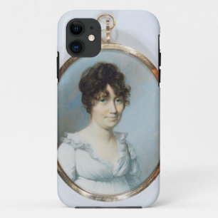 鈍い家族の女性(w/cおよびアイボリーのグワッシュ iPhone 11 ケース