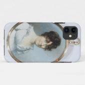 鈍い家族の女性(w/cおよびアイボリーのグワッシュ Case-Mate iPhoneケース (裏面(横))