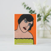 鈍い郵便はがき ポストカード (スタンド正面)