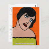 鈍い郵便はがき ポストカード (正面/裏面)