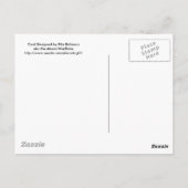 鈍い郵便はがき ポストカード (裏面)