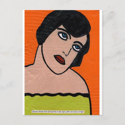 鈍い郵便はがき ポストカード (正面)