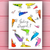 鈍感じい?早く元気になれ。はがき シーズンポストカード