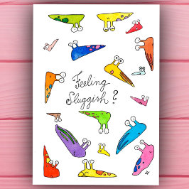 鈍感じい？早く元気になれ。はがき シーズンポストカード