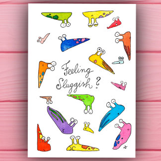 鈍感じい？早く元気になれ。はがき シーズンポストカード