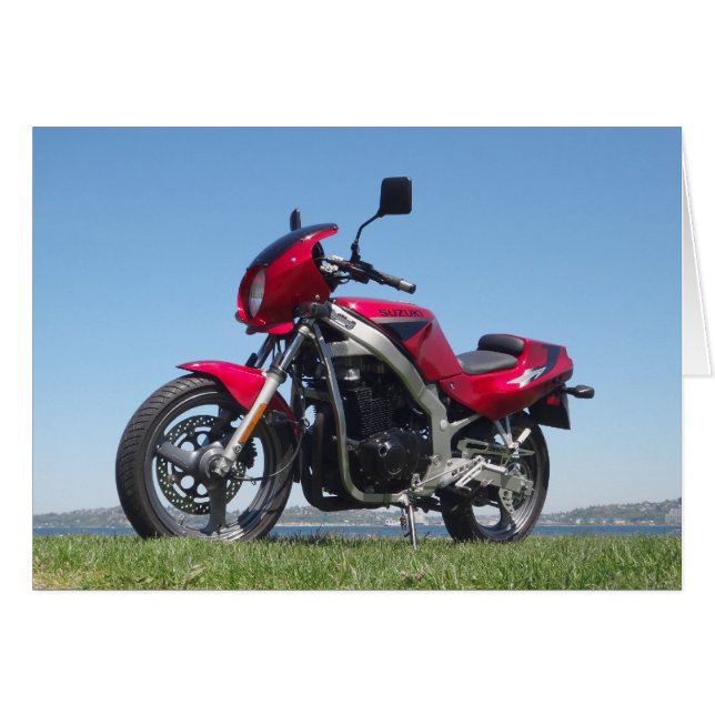 鈴木1992 GS500E (正面横)