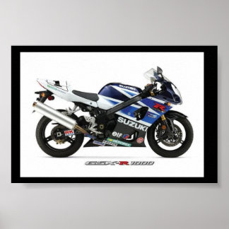 鈴木GSX-R1000 ポスター