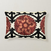 鈴谷スタイル装飾花柄 アクセントクッション (裏面)