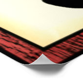 鈴谷スタイル装飾花柄 ポスター (角)