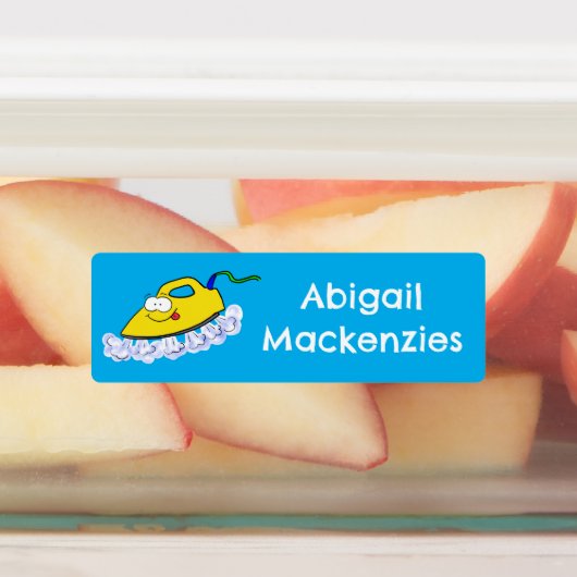 鉄おもしろい製の鉄のパーソナライズされた洗濯物 ラベル (貼付)