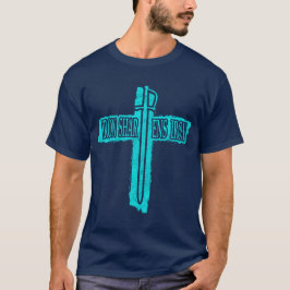 鉄が鉄を研ぐ クリスチャン ファイ ロー デザイン Tシャツ