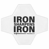 鉄が鉄を研ぐ(箴言27:17)サッカーボール サッカーボール (フラット)