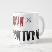 鉄と戦争の大軍神 ジャンボコーヒーマグカップ (正面右)