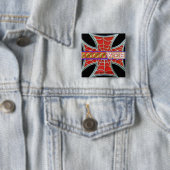 鉄のくもの巣ボタン 缶バッジ (インサイチュ)