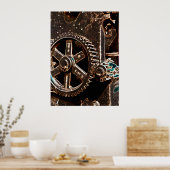 鉄のギア ポスター (キッチン)