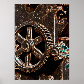 鉄のギア ポスター