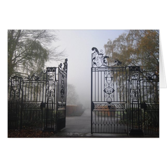 鉄のゲート (正面横)