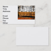 鉄のゲート 名刺 (正面/裏面)