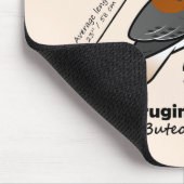 鉄のタカの統計量 マウスパッド (コーナー)