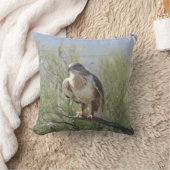 鉄のタカ クッション (ブランケット)