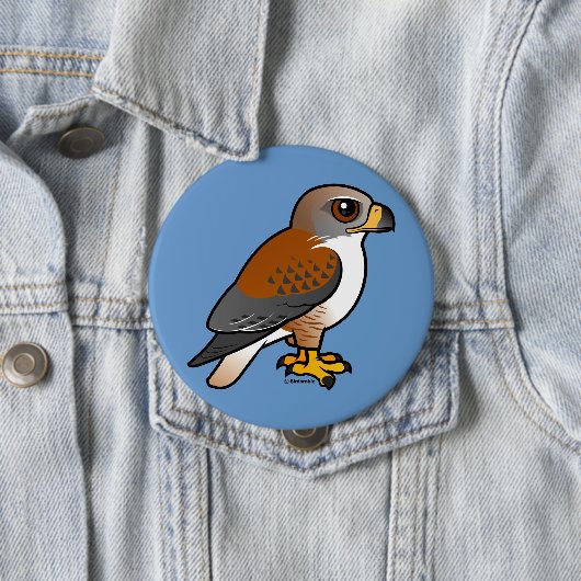 鉄のタカ 缶バッジ (インサイチュ)