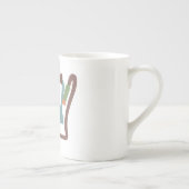 鉄のマグ ボーンチャイナマグカップ (右)