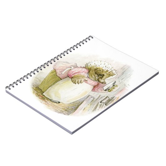 鉄のミセス・ティギー・ウィンクルとハリネズミ ノートブック (左側)