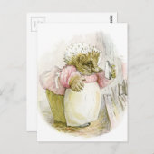 鉄のミセス・ティギー・ウィンクルとハリネズミ ポストカード (正面/裏面)