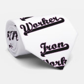 鉄の労働者のクラシックな仕事デザイン ネクタイ (ロール)