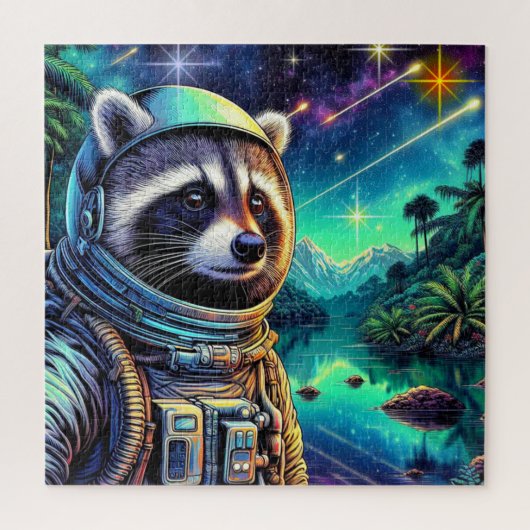 鉄の北アライグマの時代 ジグソーパズル (縦)