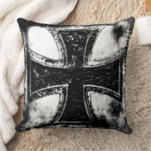 鉄の十字の装飾用クッション クッション (ブランケット)