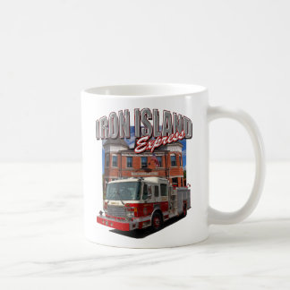 鉄の島の明白なマグ コーヒーマグカップ