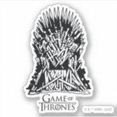 鉄の玉座アイコン シール (正面)