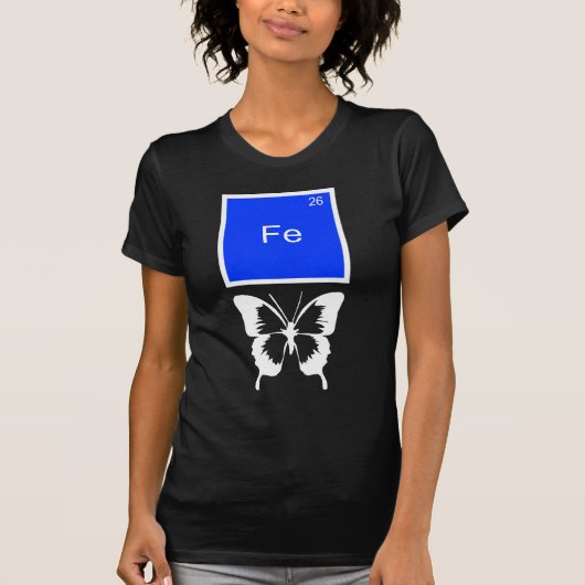 鉄の蝶々 エレメントダジャレTシャツ Tシャツ (正面)