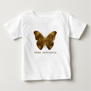 鉄の蝶 ベビーTシャツ