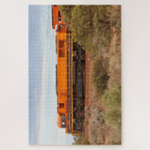 鉄の鉱石の列車、南オーストラリア2 ジグソーパズル (縦)