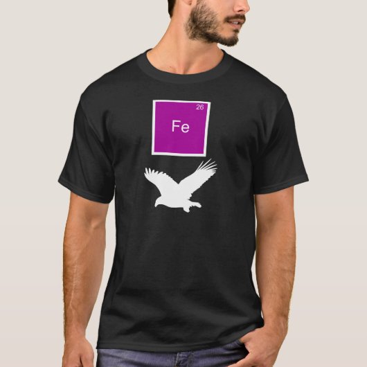 鉄の鷲 エレメントダジャレTシャツ Tシャツ (正面)