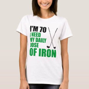 鉄の70毎日の線量 Tシャツ