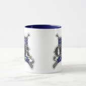 鉄のOrrのビール醸造所2の調子のコーヒー・マグ マグカップ (中央)