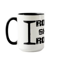 鉄は鉄のコーヒー・マグを削ります