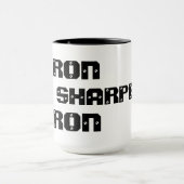 鉄は鉄のコーヒー・マグを削ります マグカップ (中央)