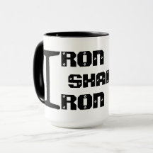 鉄は鉄のコーヒー・マグを削ります