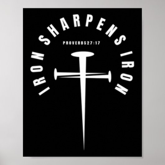 鉄は鉄の諺をシャープにする27_17 – 前後 ポスター (正面)