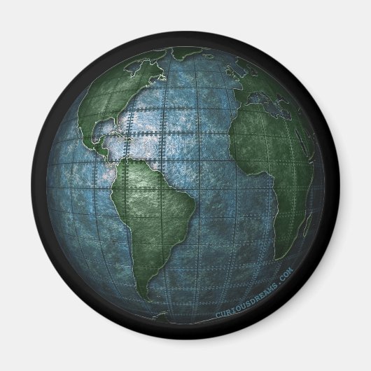 鉄めっきアースマグネット マグネット (正面)