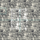 鉄を単に子猫にする ファブリック (タイル)