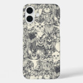 鉄を単に子猫にする Case-Mate iPhoneケース (裏面)